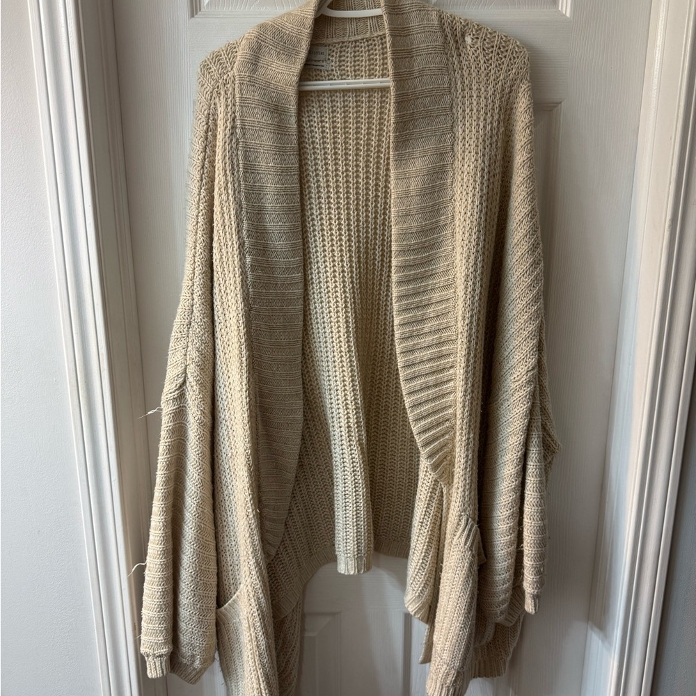 Urban Outfitters Cream Knit Cardigan
